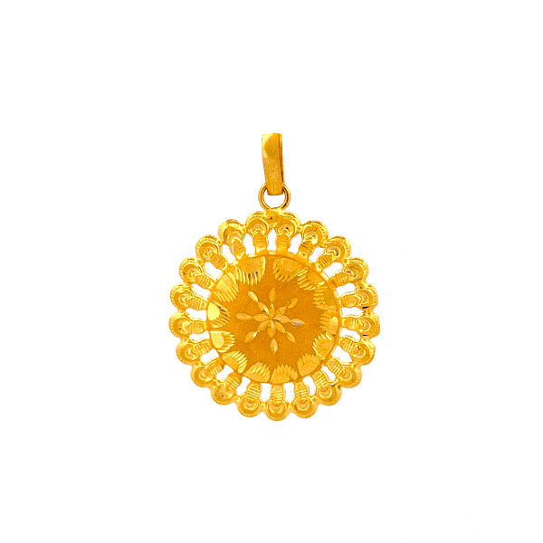 22K Gold Pendant 4.38g