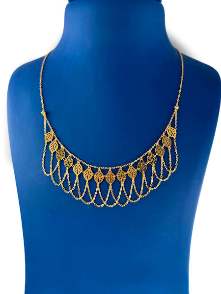 22K Gold Necklace 5.34g