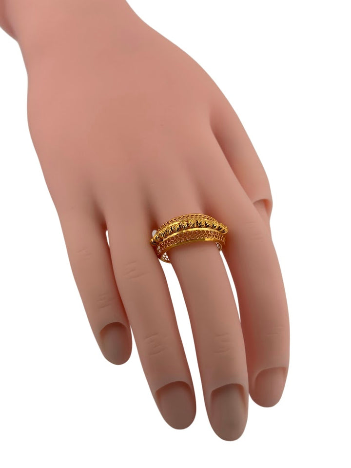 22K Gold Ring 3.44g