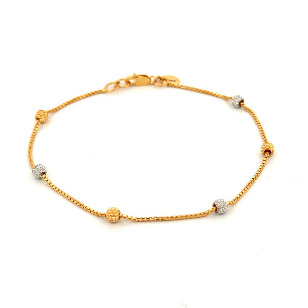 22K GOld Bracelet 2.46g