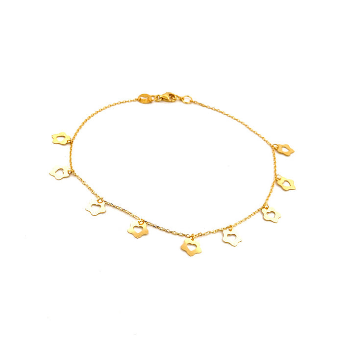 22K Gold Anklet 2.53g 