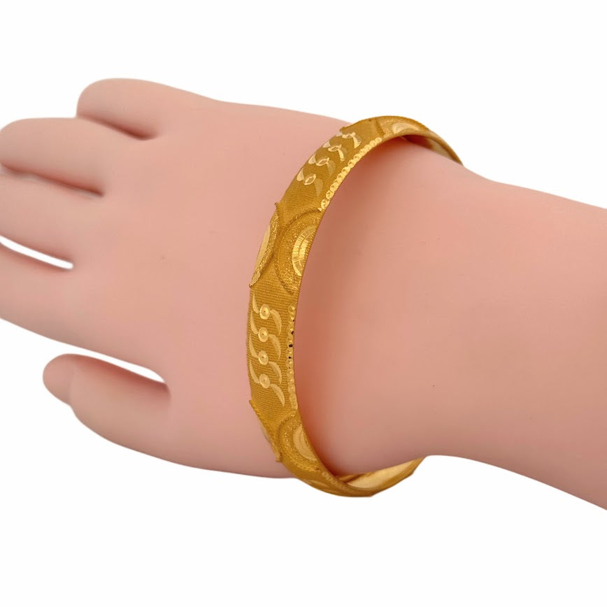 22K Gold Bangle 12.90g_4