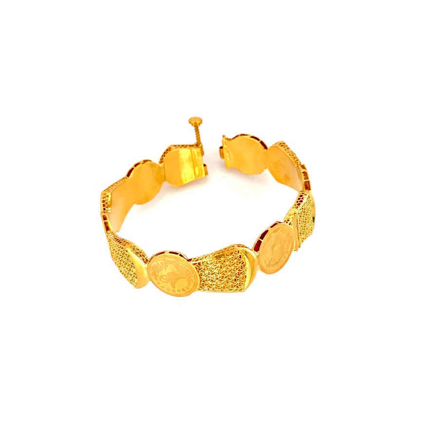 22K Gold Bangle 30.32g_2