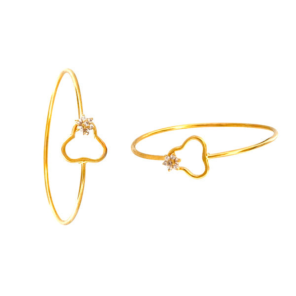 22K Gold  Bangle 4.07g 