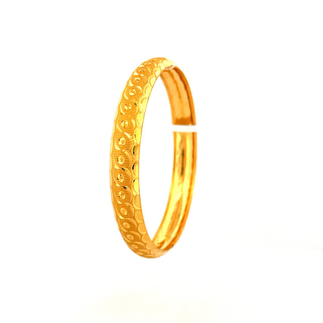22K Gold Bangle 9.98g