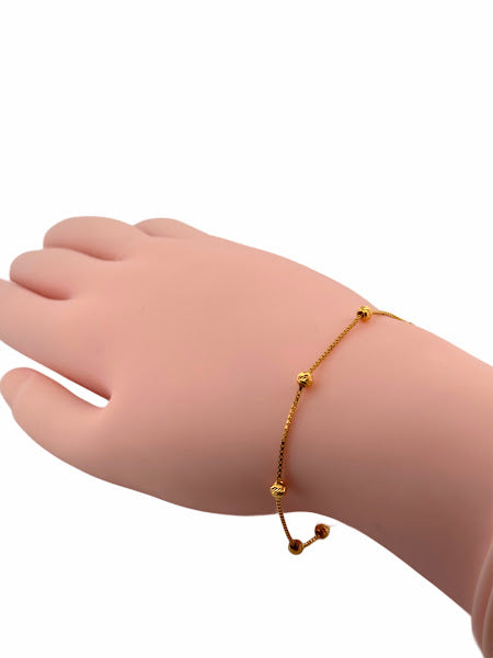 22K Gold Bracelet 2.25g