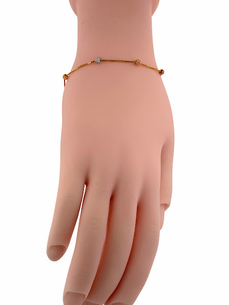22K Gold Bracelet 2.36g_2