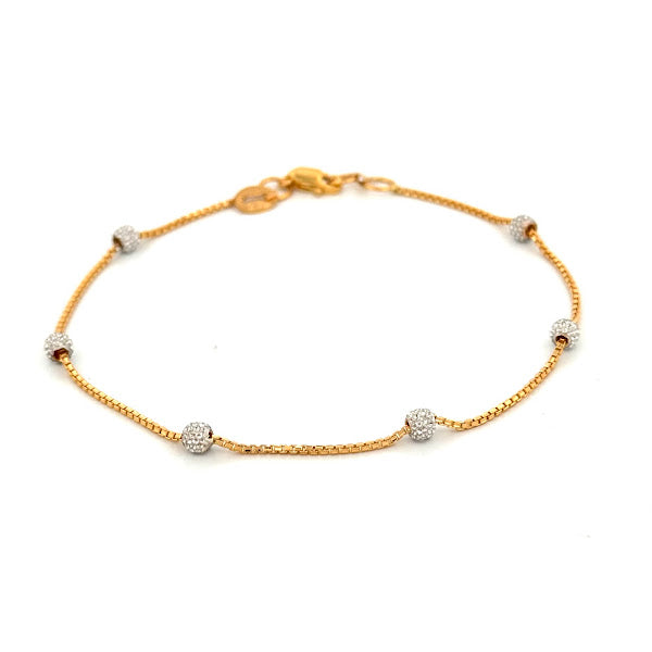 22K Gold Bracelet  2.40g