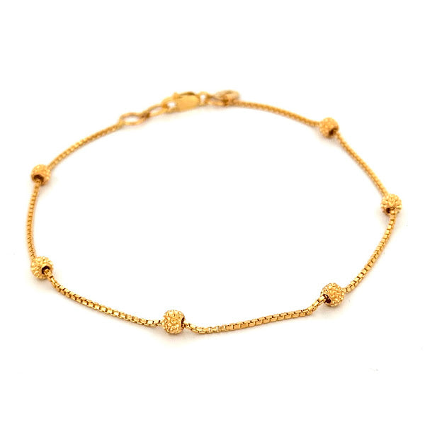 22K Gold Bracelet 2.44g