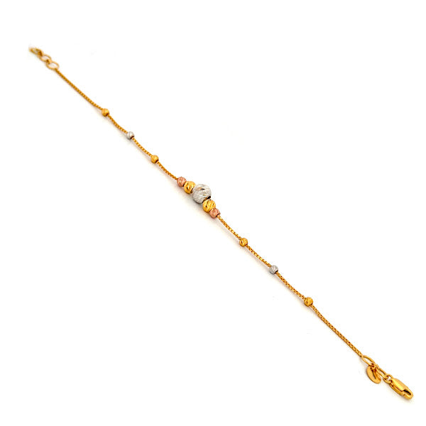 22K Gold Bracelet 2.82g_107413