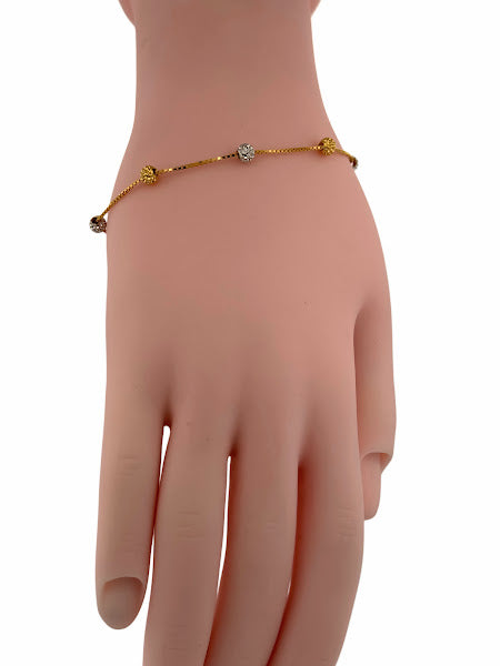 22K Gold Bracelet 2.82g_108037
