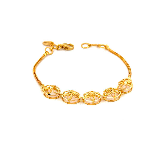 22K Gold Bracelet 2.83g 