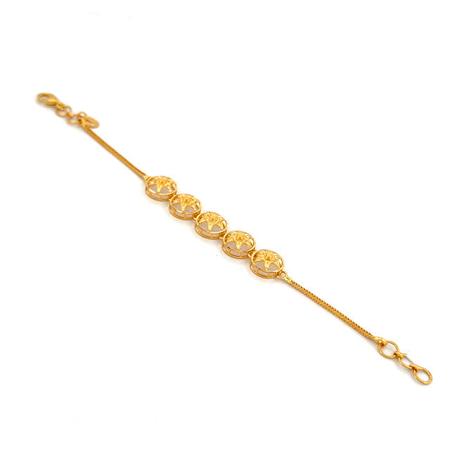 22K Gold Bracelet 2.84g_107309