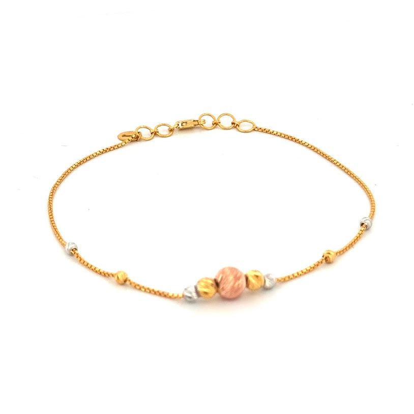 22K Gold Bracelet 2.99g 