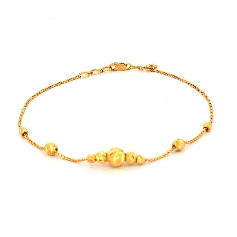 22K Gold Bracelet 3.19g