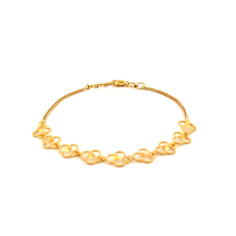 22K Gold Bracelet 3.86g_1