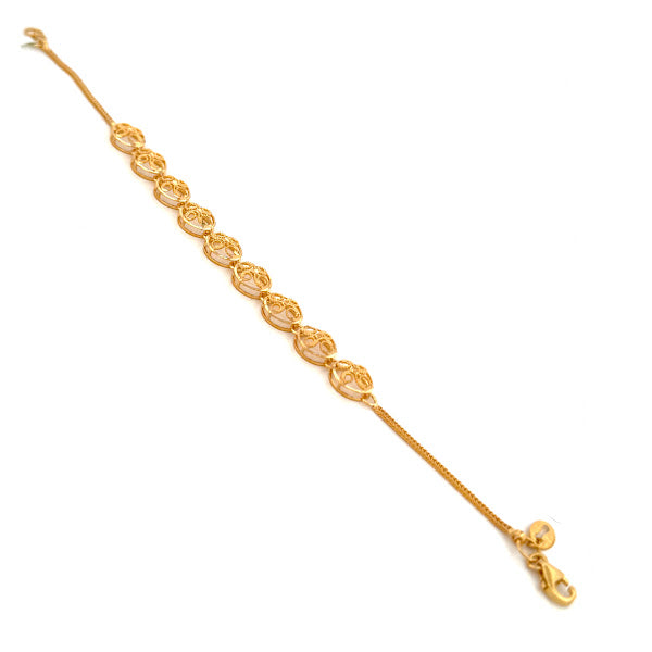 22K Gold Bracelet 3.96g