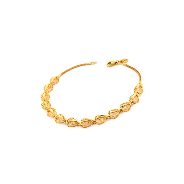 22K Gold Bracelet 4.28g_106861