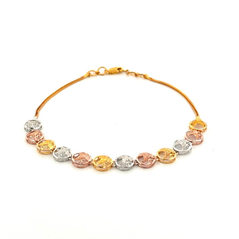 22K Gold Bracelet 4.64g