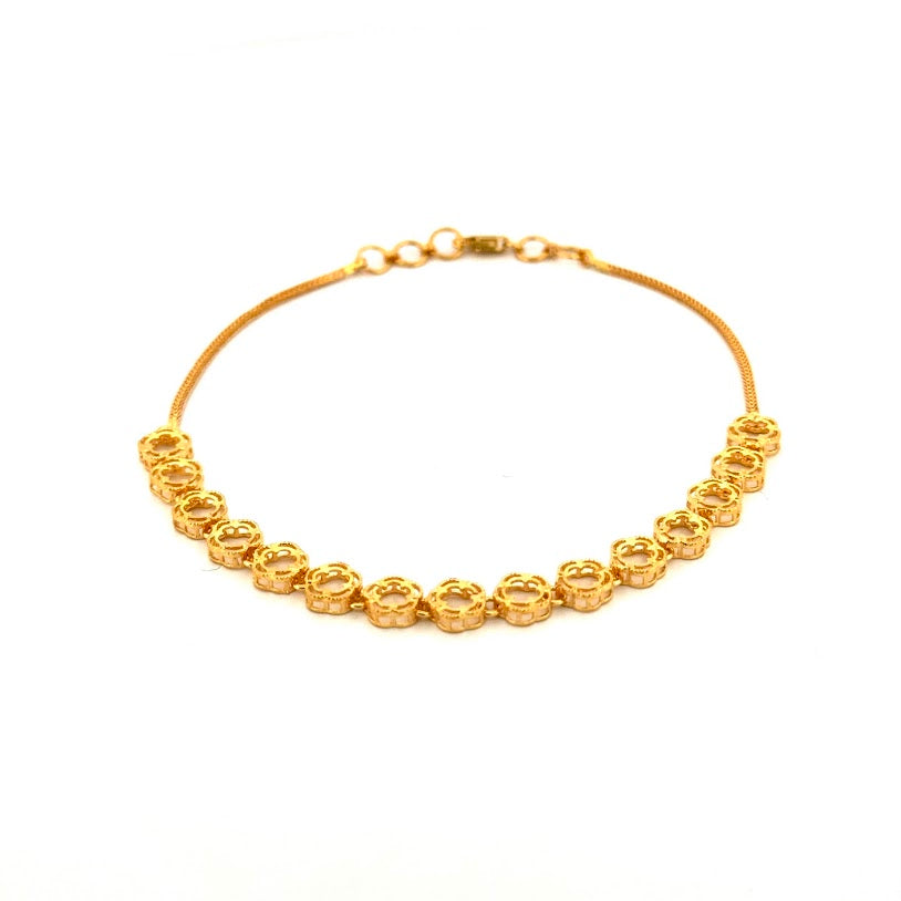 22K Gold Bracelet 4.67g