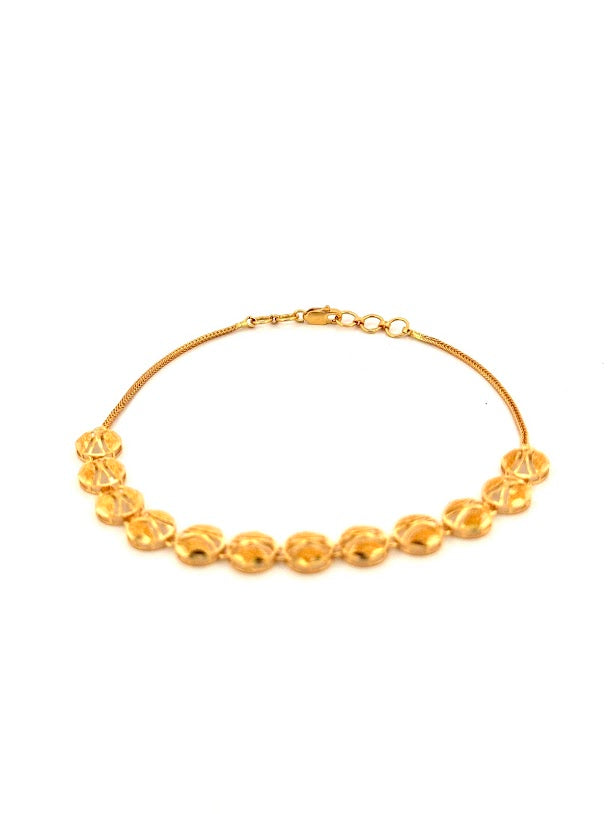 22K Gold Bracelet 4.86g