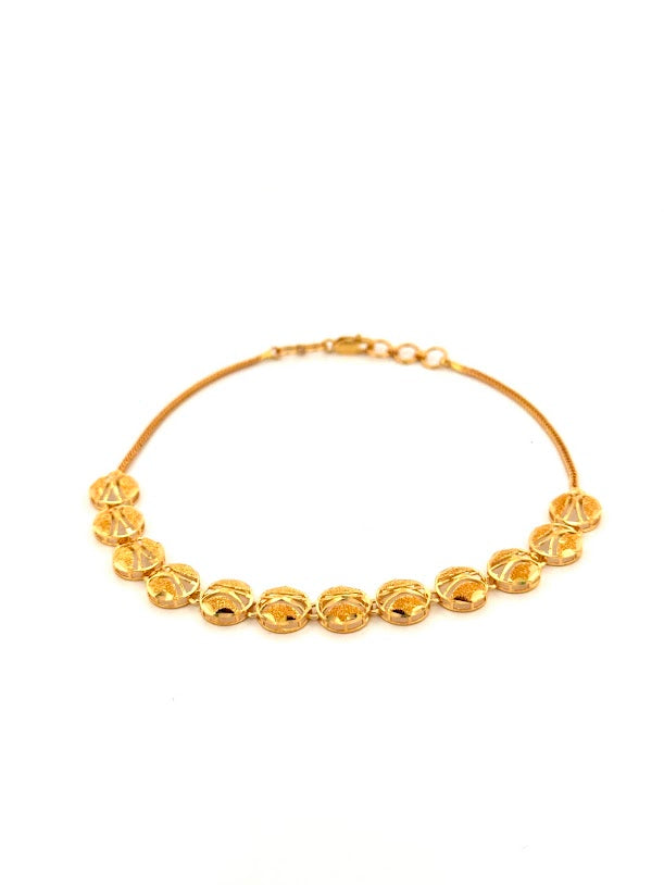 22K Gold Bracelet 4.86g_1