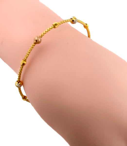 22K Gold Bracelet 4.87g