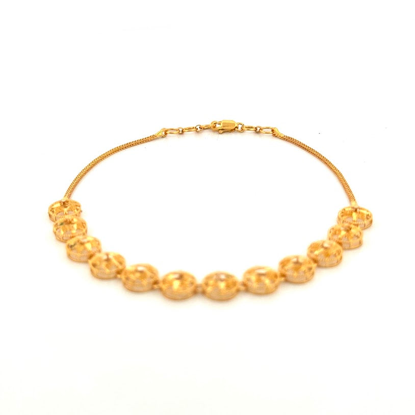 22K Gold Bracelet 4.95g 
