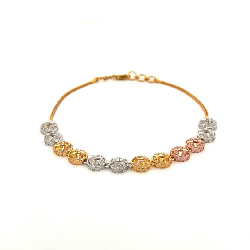 22K Gold Bracelet 4.98g