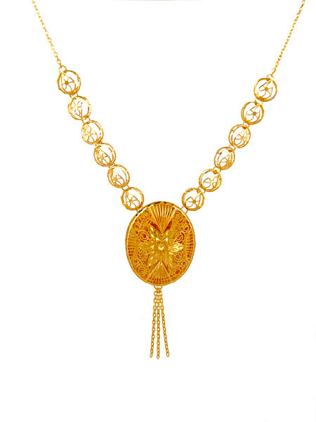 22K Gold Necklace 11.08g_106440_1