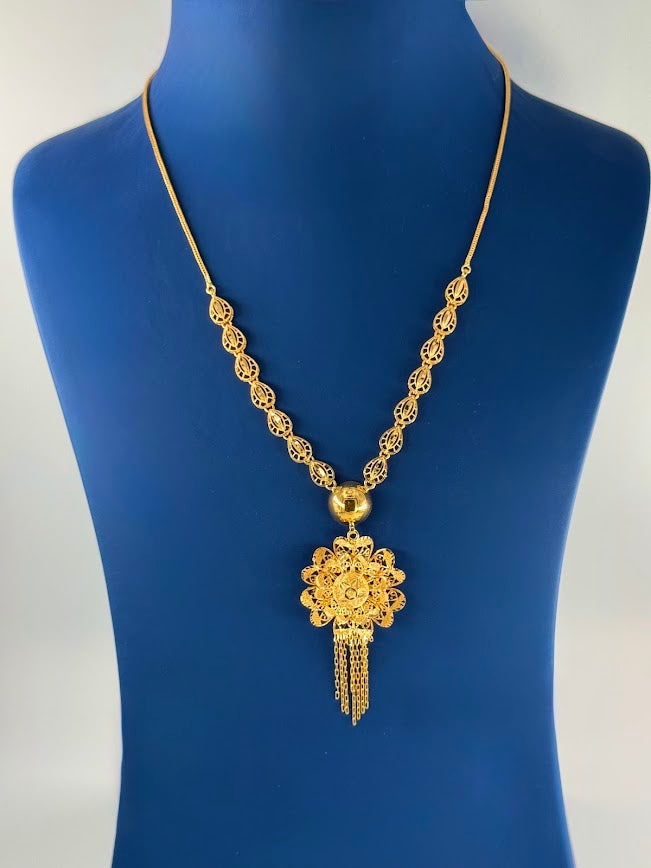 22K Gold Necklace 12.15g_2