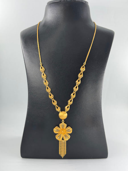 22K Gold Necklace 12.18g_2