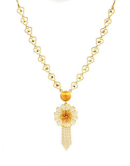 22K Gold Necklace 12.71g