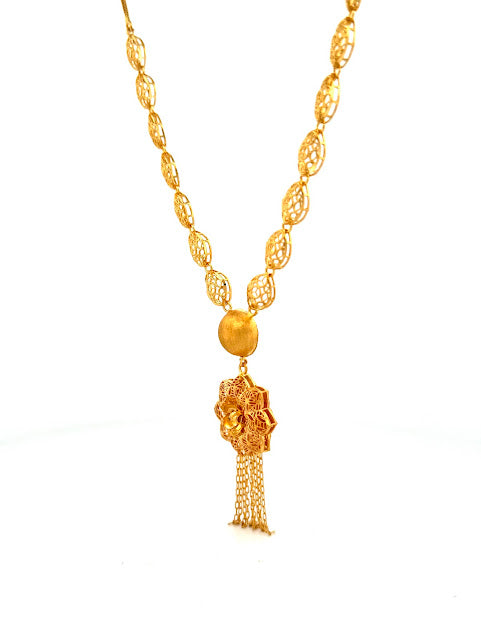22K Gold Necklace 13.05g