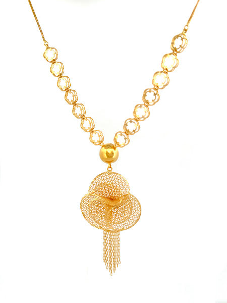 22K Gold Necklace 13.84g