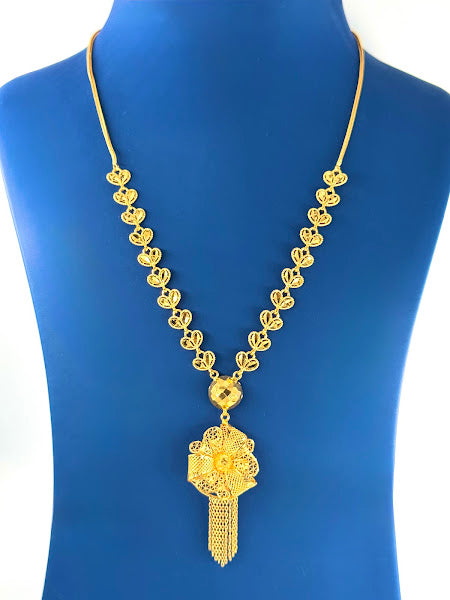 22K Gold Necklace 14.33g_1