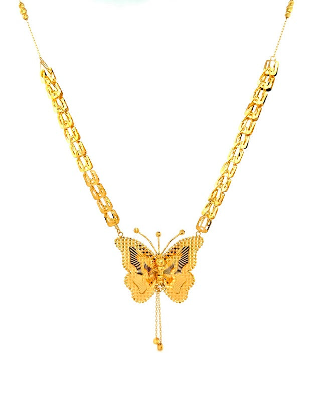 22K Gold Necklace 14.78g