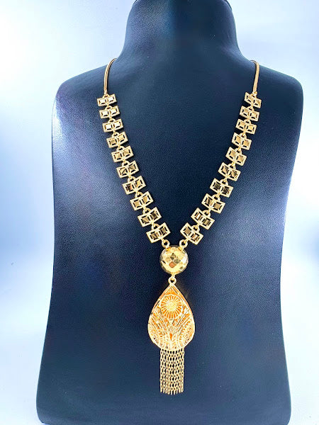 22K Gold Necklace 15.00g_1