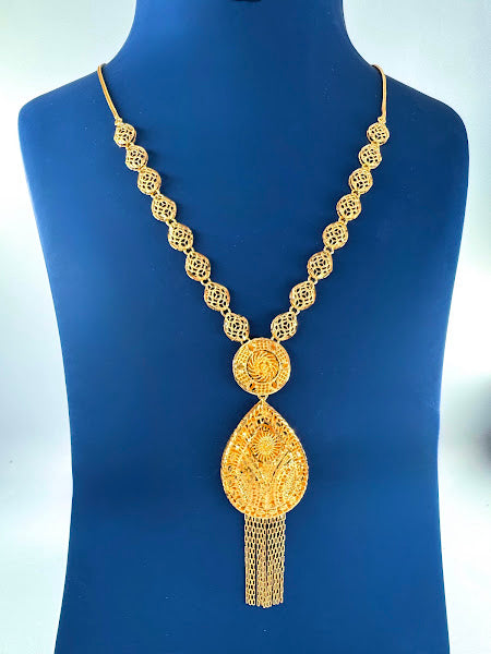 22K Gold Necklace 17.60g_1