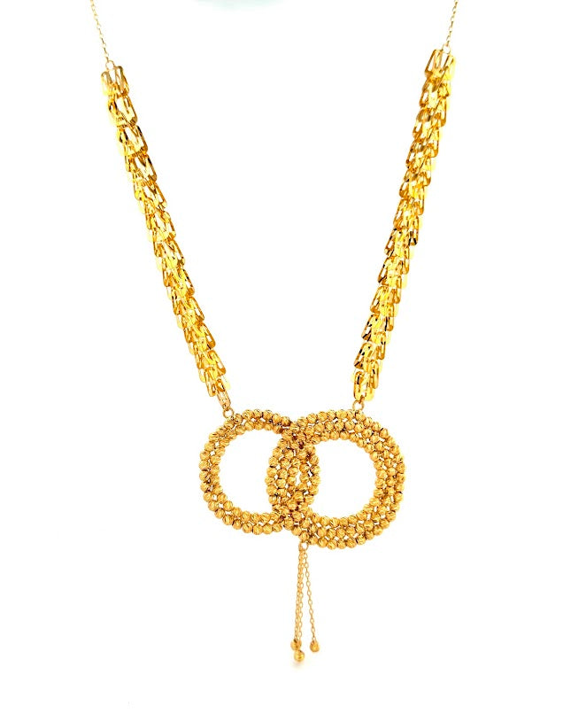 22K Gold Necklace 17.61g