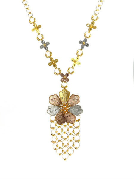 22K Gold Necklace 22.23g