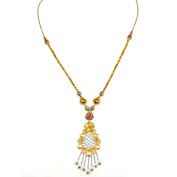 22K Gold Necklace 23.17g_1