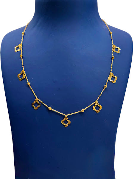 22K Gold Necklace 4.44g