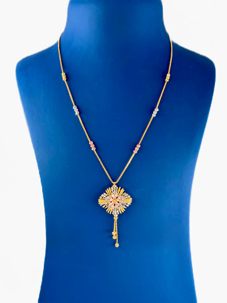 22K Gold Necklace 9.87g_1