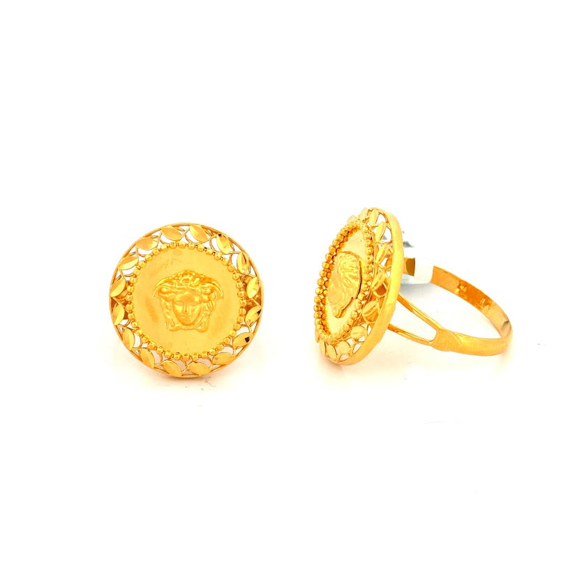 22K Gold Necklace & Earrings 32.19g _1