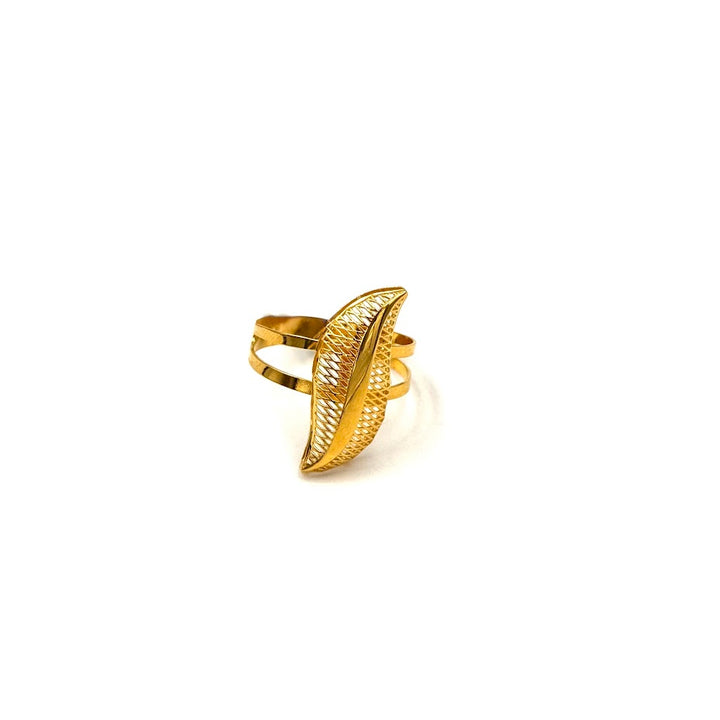 22K Gold Necklace Earrings & Ring 54.55g_2