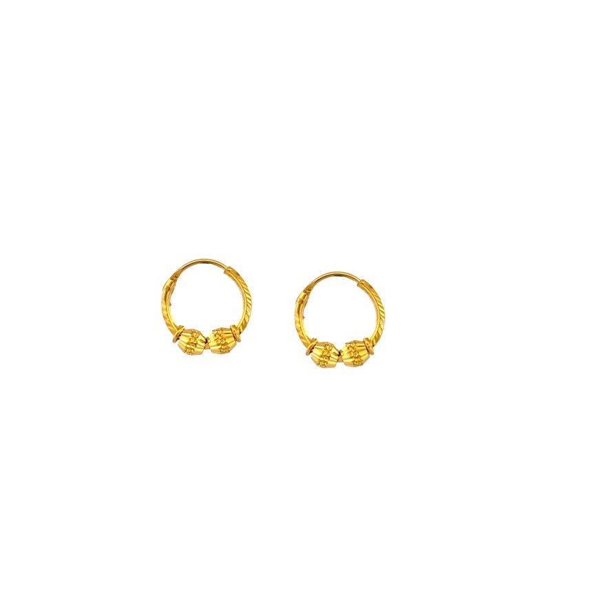 22K_Gold_Oval_Hoop_Earrings_2.23g_3
