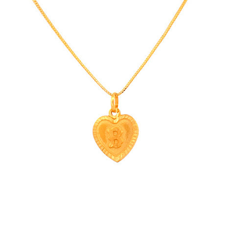 22K Gold Pendant 0.98g_104526