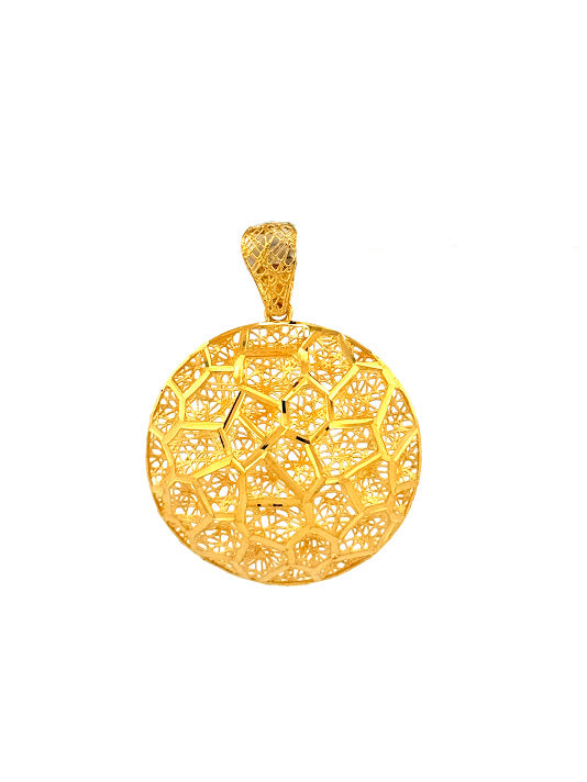 22K Gold Pendant 3.47g