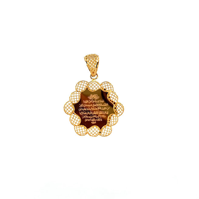 22K Gold Pendant 3.74g 